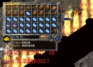 195金牛无内功:战士如何单挑BOSS? 195金牛无内功:战士如何单挑BOSS?