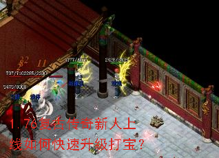 1.76复古传奇新人上线如何快速升级打宝? 1.76复古传奇新人上线如何快速升级打宝?