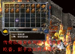 传奇私服发布网哪个职业最吃香,新手该如何选择? 传奇私服发布网哪个职业最吃香,新手该如何选择?