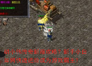 胡小伟传奇新服攻略?新手小白如何快速进阶成为游戏霸主? 胡小伟传奇新服攻略?新手小白如何快速进阶成为游戏霸主?