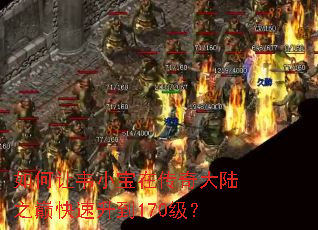 如何让韦小宝在传奇大陆之巅快速升到170级? 如何让韦小宝在传奇大陆之巅快速升到170级?