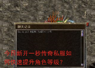 今日新开一秒传奇私服如何快速提升角色等级? 今日新开一秒传奇私服如何快速提升角色等级?
